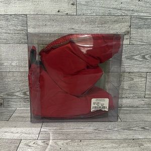 Toddler foot duvets red comfy winter warm shoes size 5-9 baby shoes new